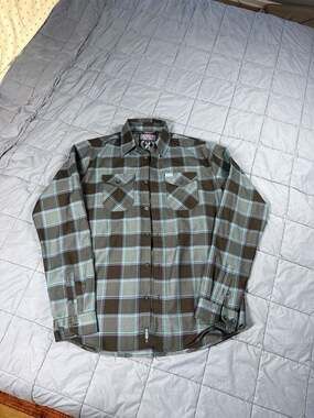 Dixxon Flannel Company Resilience D-Tech Plaid Flannel Shirt LT